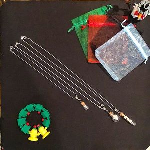 Handmade seashell necklaces